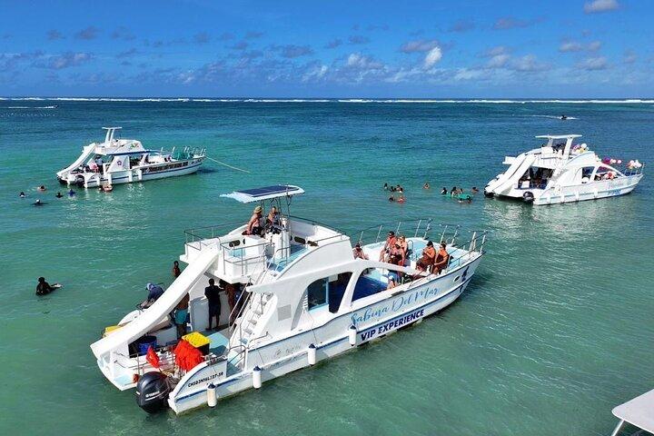 Fiesta en Crucero Privado con Bebidas y Snorkeling en Punta Cana