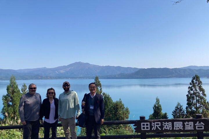 Tour privato di Akita Samurai e storia in auto