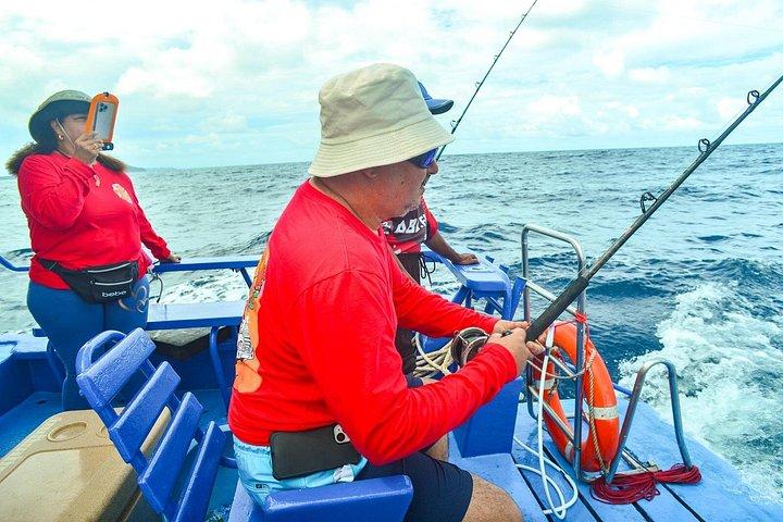 アンダマン海のプーケットボトムフィッシング＆スピニング日帰りツアー