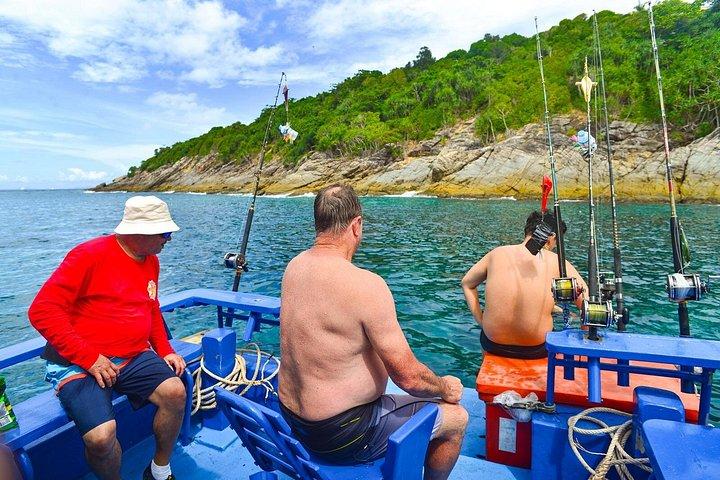 アンダマン海のプーケットボトムフィッシング＆スピニング日帰りツアー