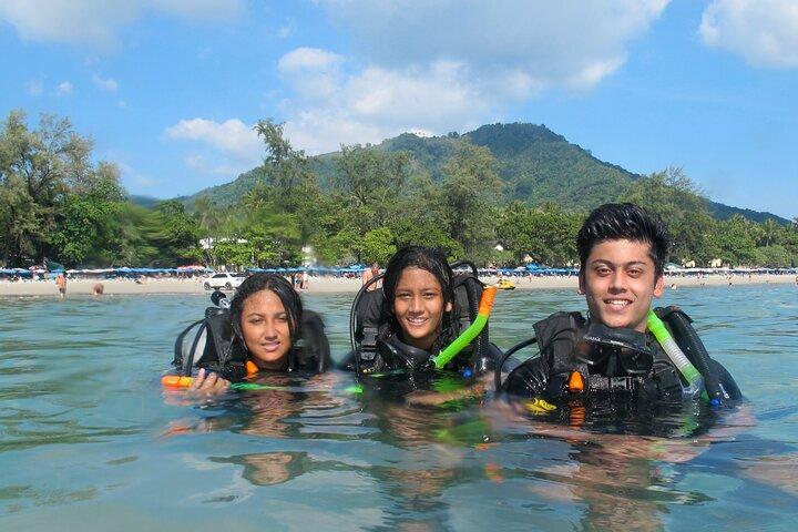 Kata Beach Dykning til begyndere Pool Training og 1 Beach Dive