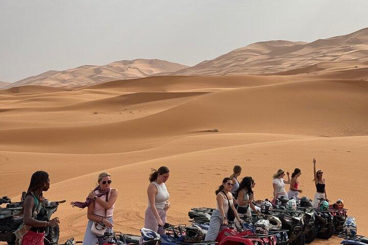 Paseo en quad de 1 hora en el desierto del Sahara Merzouga (duna de arena)