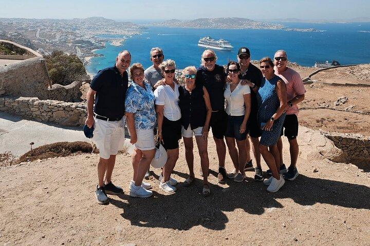 Mykonos im Tagesausflug Passagier Kleingruppentour