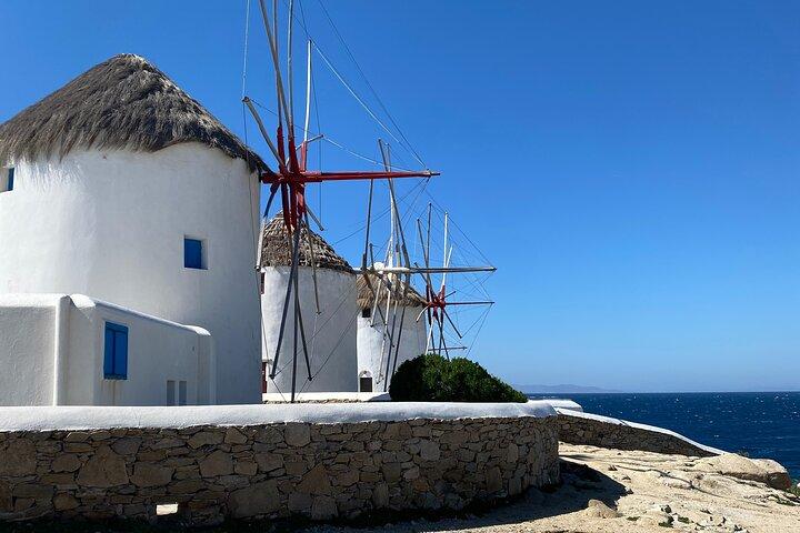 Mykonos im Tagesausflug Passagier Kleingruppentour