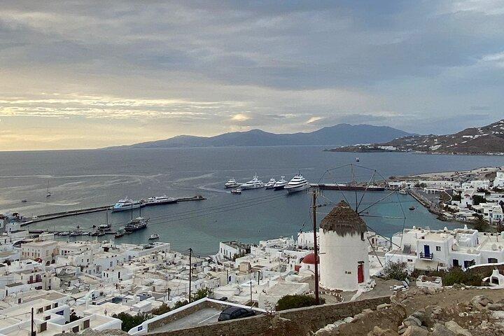 Mykonos im Tagesausflug Passagier Kleingruppentour