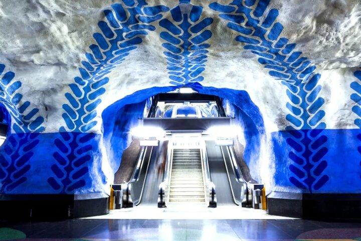 Stockholm Subway Art and Photo Tour A galeria mais longa do mundo