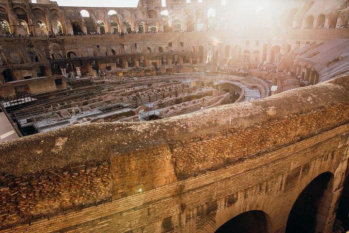 Privat Gladiatorport med tillgång till Colosseum och arenavåning