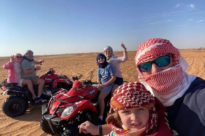 Lahbab Red Dunes Desert Safari with Quad Biking & BBQ