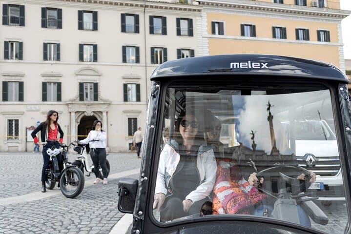 Semi Private Best of Rome Golf Cart Tour