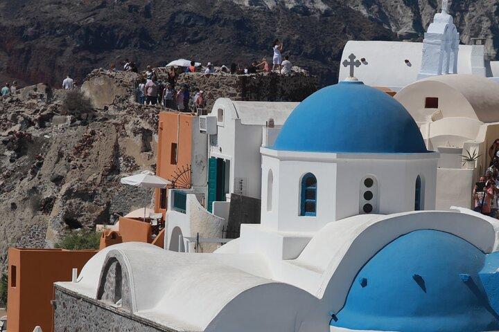 Tour panorámico de Santorini