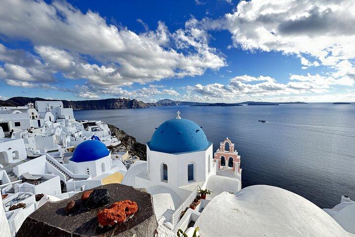 Tour panorámico de Santorini