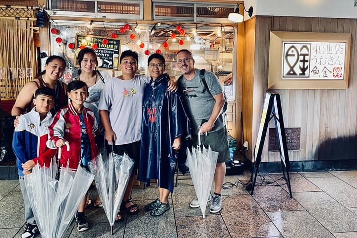 Tokyo Fun Side Ikebukuro Family Tour of Food Anime Tour By Guide
