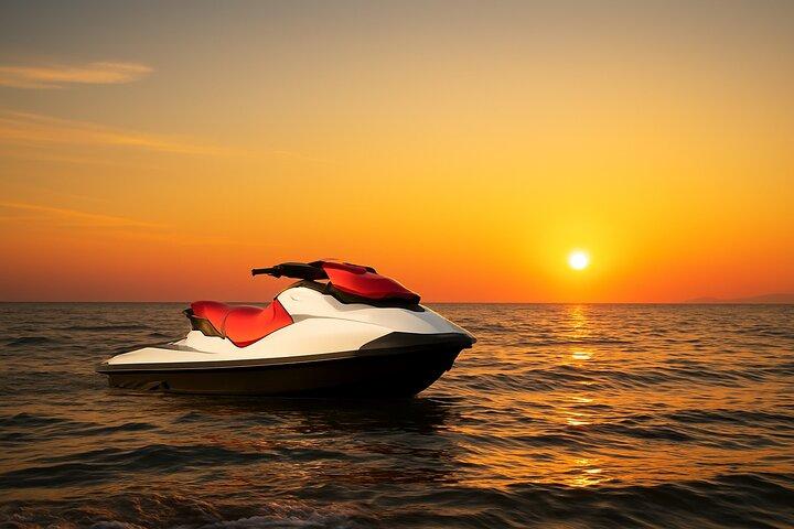 Doha Jet Ski para Skyline com vista para Katara e Pearl Qatar