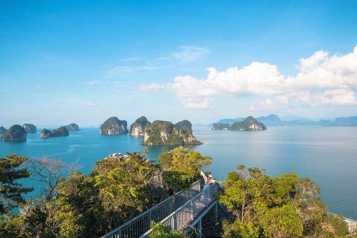 Koh Hong Early Bird & 4 Islands Day Tour em barco de velocidade de Krabi