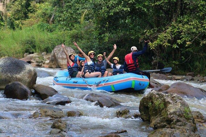 Phuket : Rafting en aguas bravas & Flying Fox + ATV