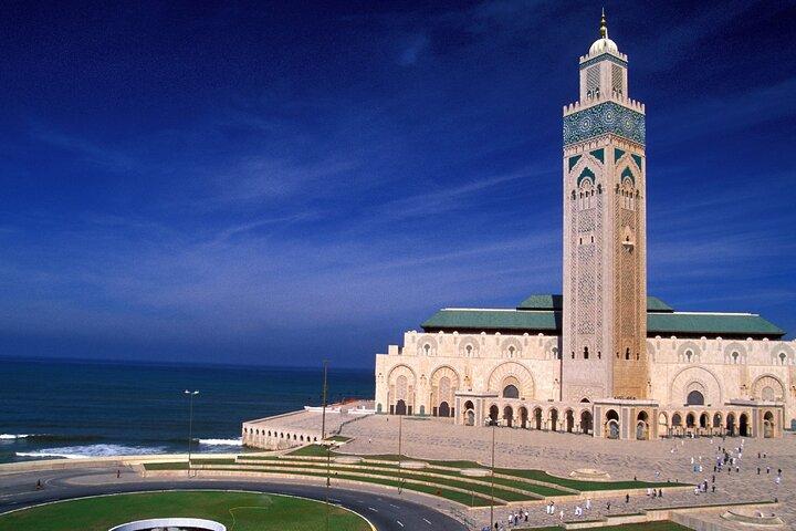 Gita di un giorno a Casablanca da Marrakech con visita alla moschea Hassan II