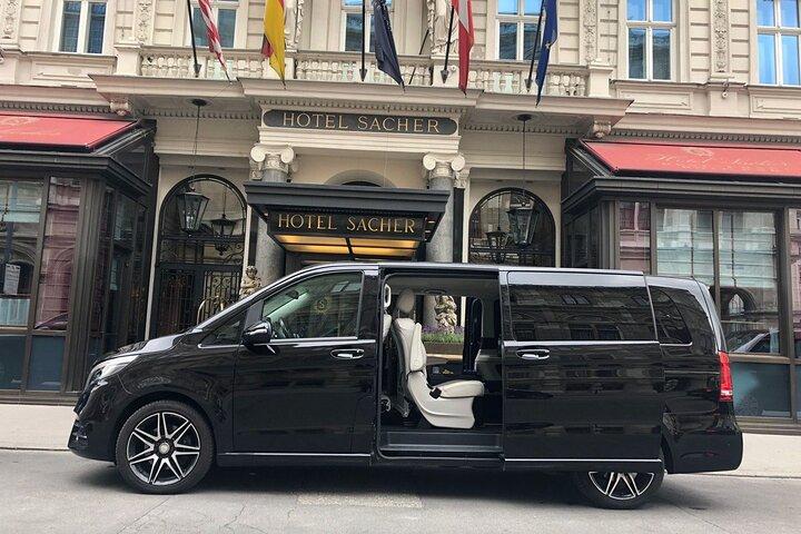 Transfert privé de l'aéroport Vienna Chauffeur Service