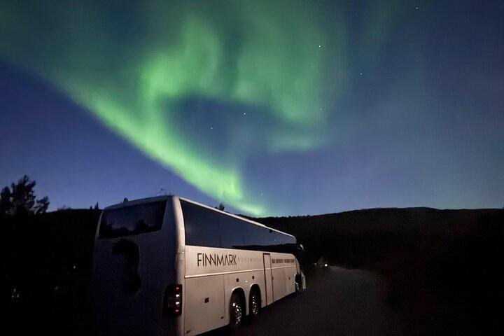 Alta : Le bus des aurores boréales – un voyage confortable dans l’Arctique
