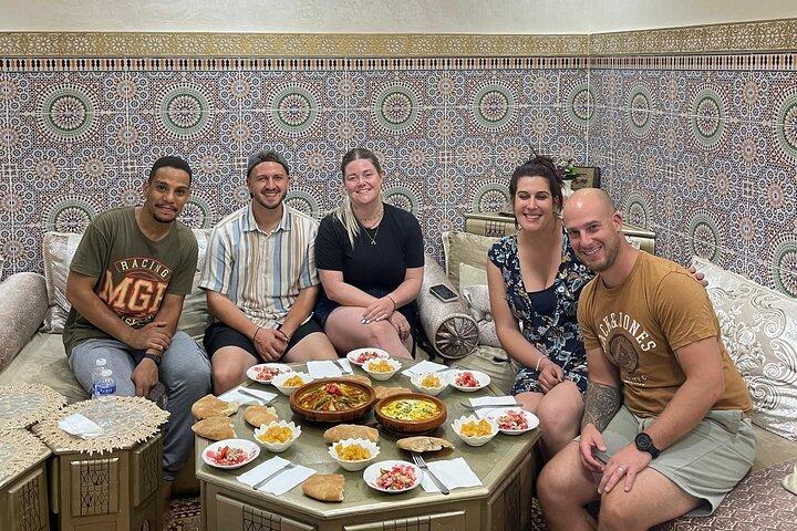 Moroccan Cooking Class at Nora's House with Pickup Included