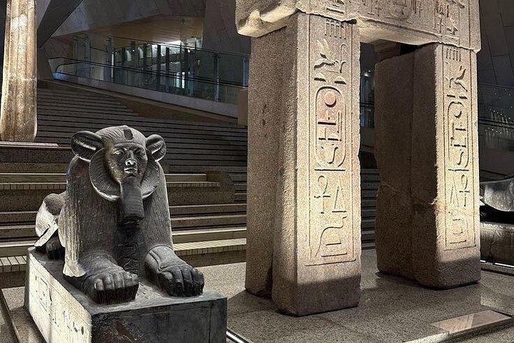 Grand Egyptian Museum Private Guided Tour with Lunch & Tickets