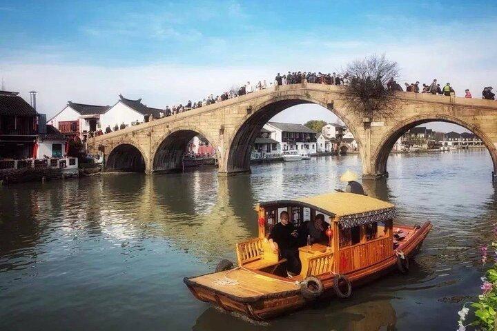 Shanghai Private kundenspezifische Zhujiajiao Wasserstadt Halbtagestour