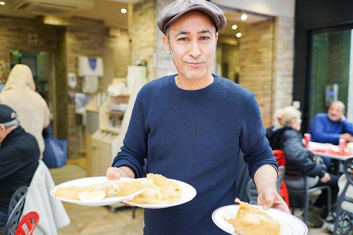 Belleville gebonden Parijs voorbij de Baguette