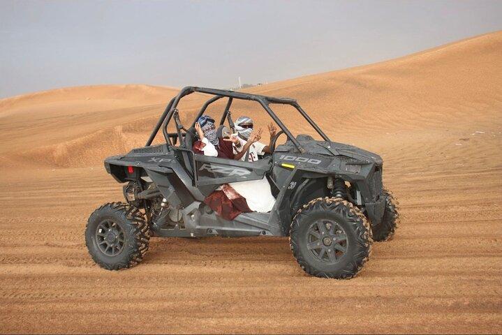 Dubai Desert Safari with ATV Riding & Unlimited Buffets & BBQ