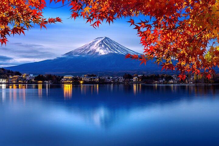 Excursão privada de um dia no Monte Fuji de Tóquio com um motorista de língua Inglês