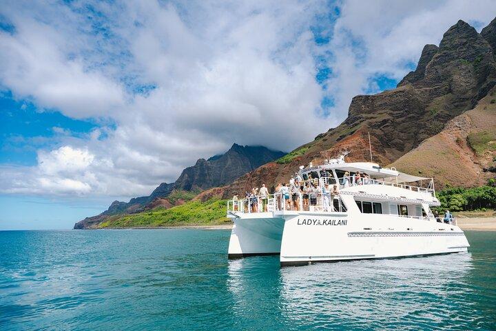 Kauai : Experiencia de buceo de lujo Na Pali a bordo de Lady Kailani