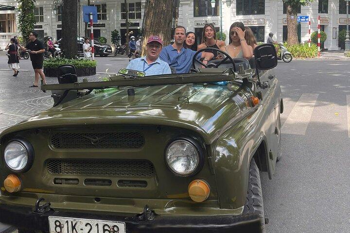 Half Day Hanoi City Tour by Vintage Jeep Adventure