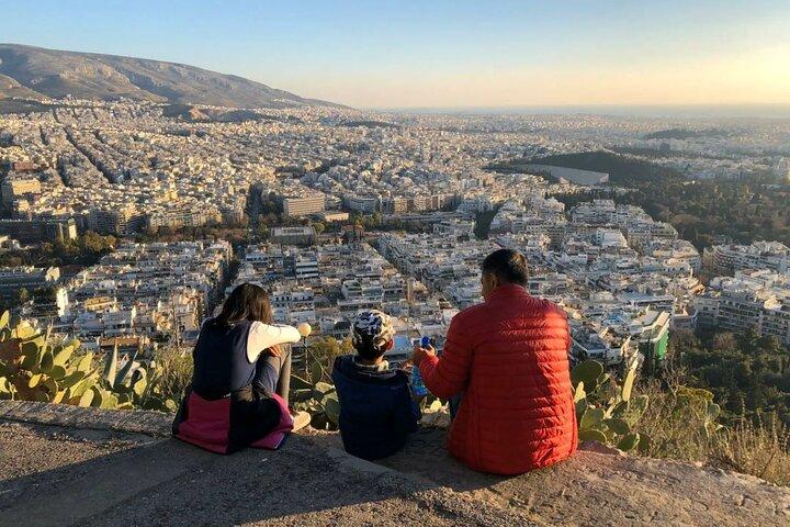 Erövrar Mount Lycabettus!