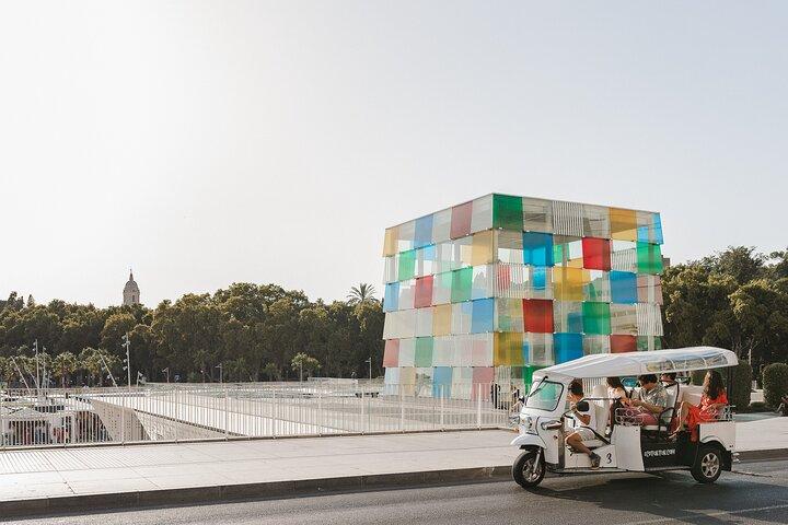 Eksperttur i Malaga i privat øko-tuk-tuk med lokal guide