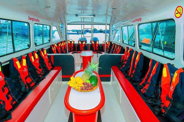 Phu Quoc por Speedboat com snorkel e almoço
