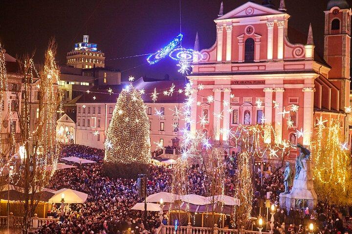 Ljubljana Weihnachtsmarkt Tour von Triest Private Tour