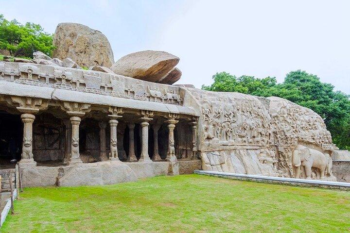 Chennai a Kanchipuram e Mahabalipuram com Pondicherry Drop