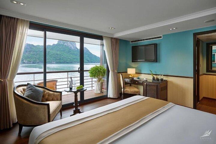 Top Lan Ha Bay Experience : 2D1N Capella 6 - Sternfahrt ab Hanoi