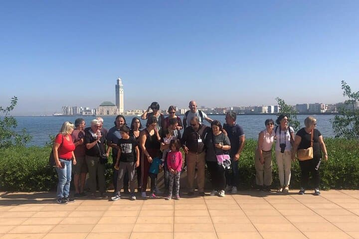 Private Casablanca Tour with Mosque Ticket and pickup from Cruise