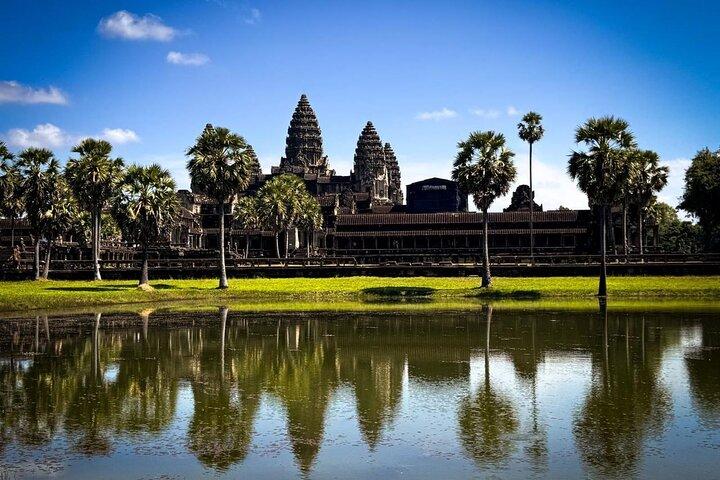 Tour privato di un giorno dei templi di Angkor Wat da Siem Reap