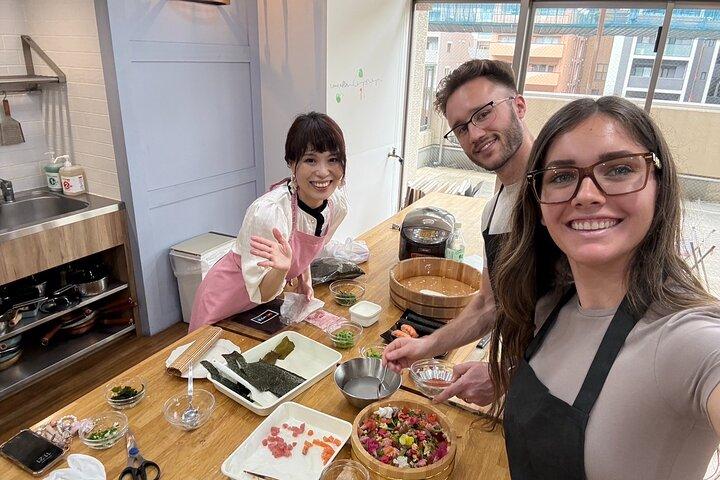 Sushi Japanse kookles met Matcha
