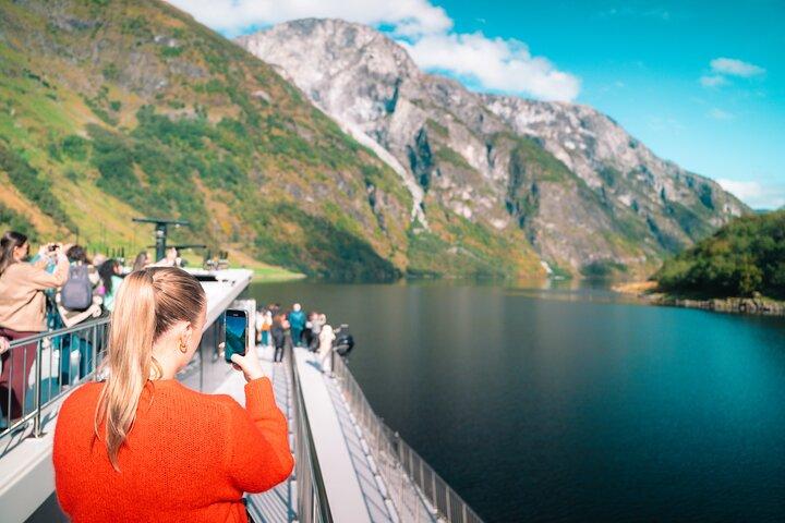 Bergen : crociera sul fiordo di Nærøy dell'UNESCO, Flåm e Stegastein - Pranzo incluso