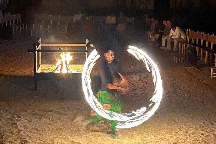 Marrakech Evening Argan Visit Quad & Fire Gnaoua Show