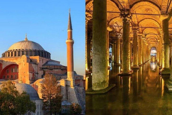 Istanbul Basilica Cistern and Hagia Sophia Combo Ticket