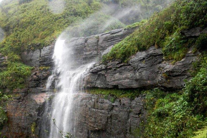 Kotaganga Waterfalls Chain from Kandy