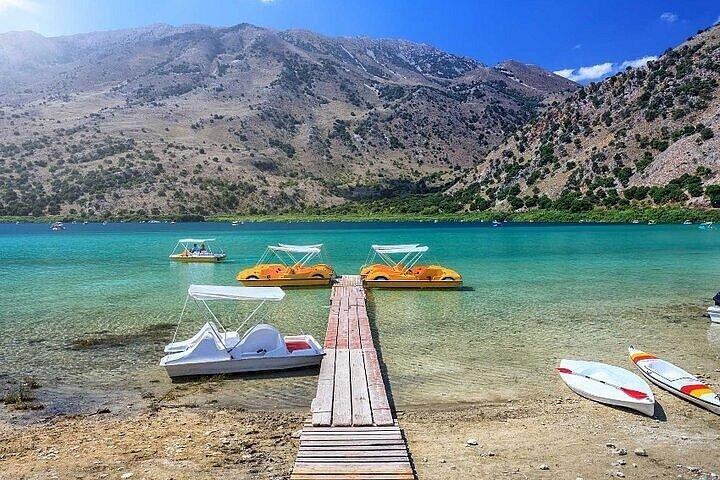 De Rethymno : Argyroupolis Village, Kournas Lake & Olive Oil Tour