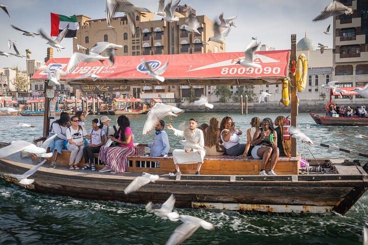Dubai Souks, Museum, Street Food Walking Tour with Dubai Frame