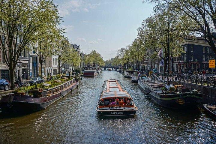 Crucero por el Canal de Ámsterdam con audioguía