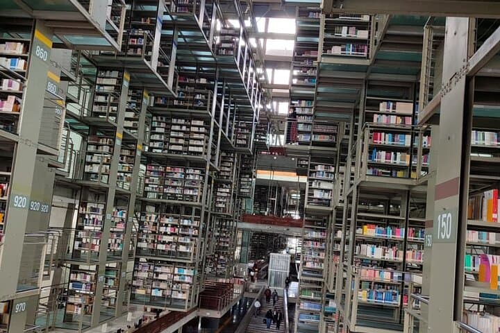 Vasconcelos Library and Santa Maria la Ribera