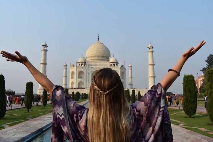 Von Delhi : Taj Mahal - Agra Fort & Baby Taj Führung