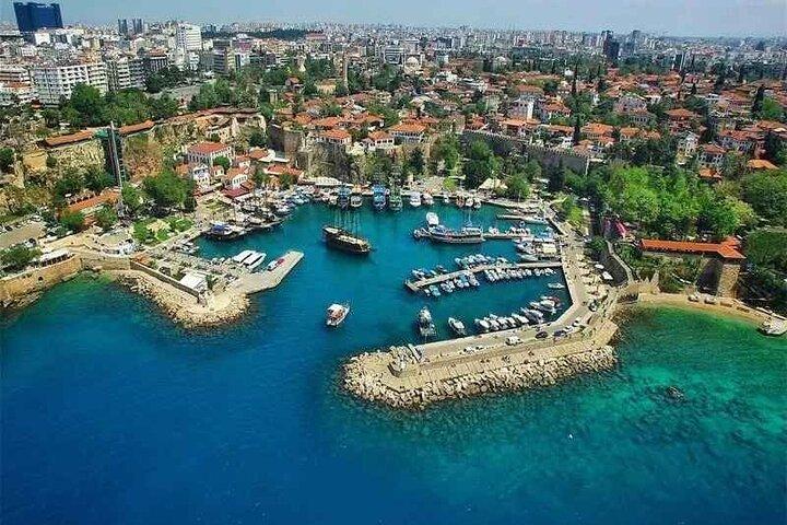 De Side Antalya Old Town e Waterfall Excursão de um dia