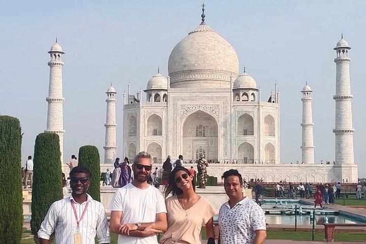 Fra Delhi : Taj Mahal - Agra Fort - Baby Taj: Alt inkluderet